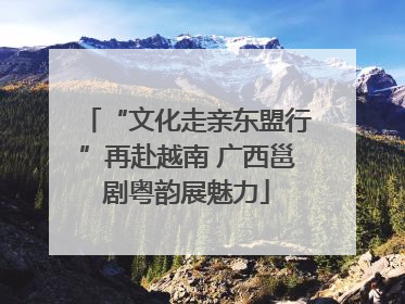 “文化走亲东盟行”再赴越南 广西邕剧粤韵展魅力