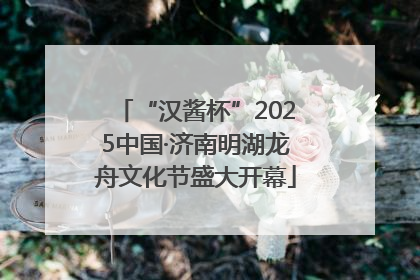 “汉酱杯”2025中国·济南明湖龙舟文化节盛大开幕