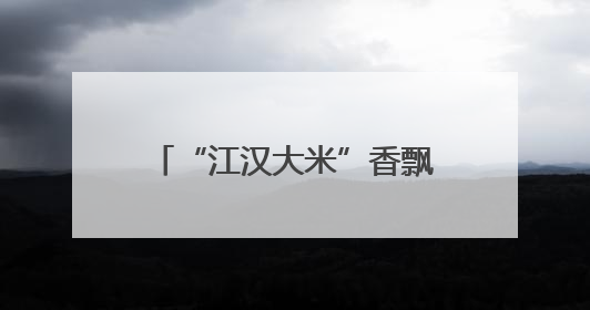 “江汉大米”香飘山城！鄂渝粮油合作签约14.7亿元