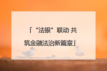 “法银”联动 共筑金融法治新篇章