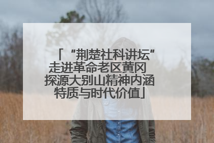 “荆楚社科讲坛”走进革命老区黄冈 探源大别山精神内涵特质与时代价值