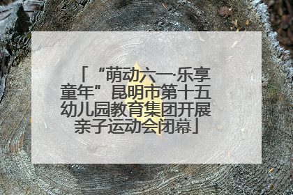“萌动六一·乐享童年”昆明市第十五幼儿园教育集团开展亲子运动会闭幕