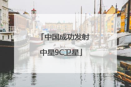 中国成功发射中星9C卫星