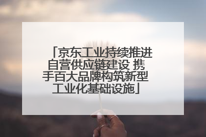 京东工业持续推进自营供应链建设 携手百大品牌构筑新型工业化基础设施