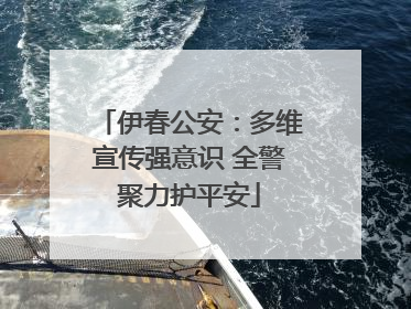 伊春公安：多维宣传强意识 全警聚力护平安