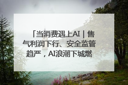 当消费遇上AI｜售气利润下行、安全监管趋严，AI浪潮下城燃企业如何破局