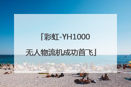 彩虹-YH1000无人物流机成功首飞