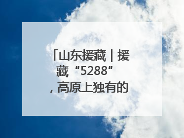山东援藏｜援藏“5288”，高原上独有的“烟台浪漫”