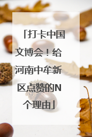 打卡中国文博会！给河南中牟新区点赞的N个理由