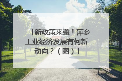 新政策来袭！萍乡工业经济发展有何新动向？（图）