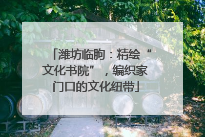 潍坊临朐：精绘“文化书院”，编织家门口的文化纽带