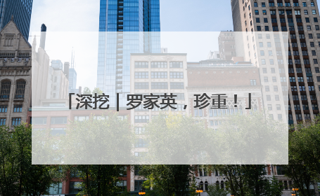 深挖｜罗家英，珍重！