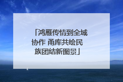 鸿雁传情到全域协作 甬库共绘民族团结新图景