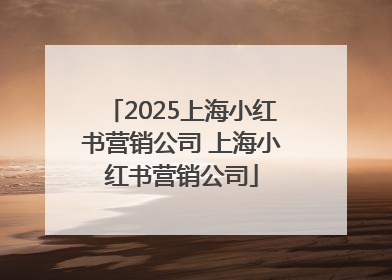 2025上海小红书营销公司 上海小红书营销公司